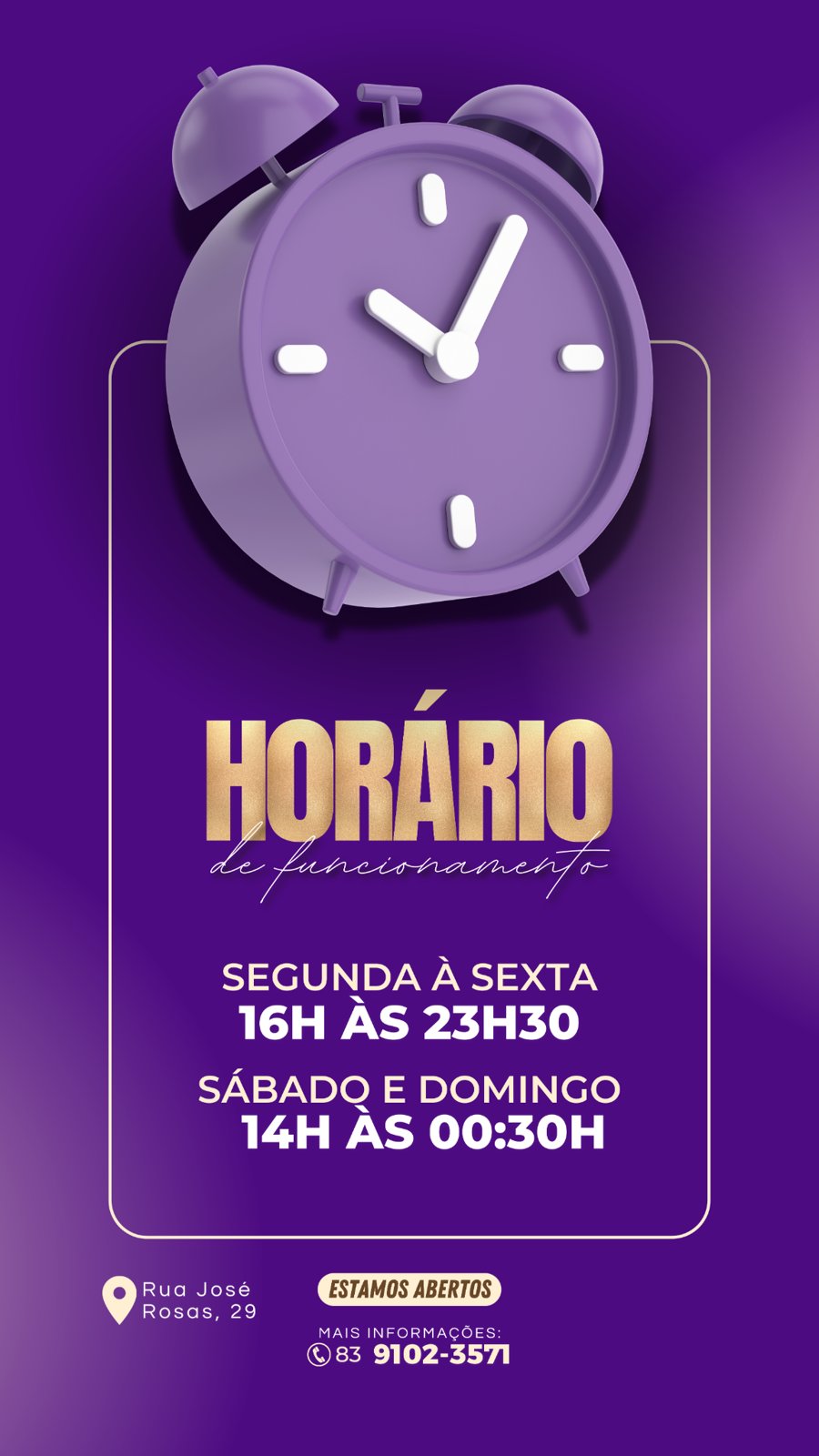Melhorado do GS · Horários