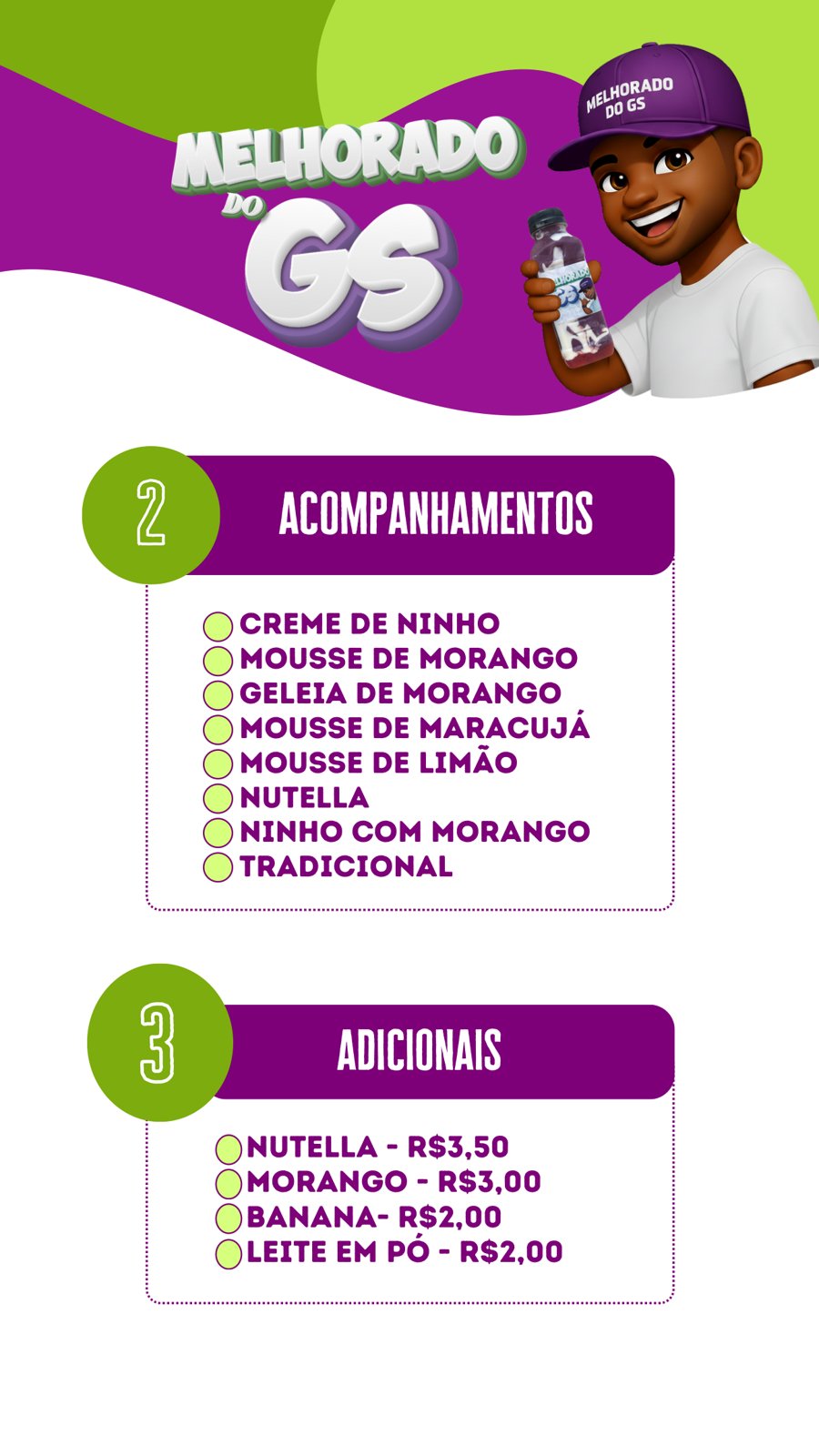 Cardápio Melhorado do GS — página 2 de 3